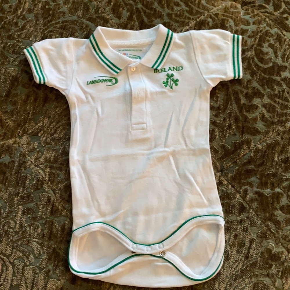 Baby Lansdowne onesie from Ireland 6-12m